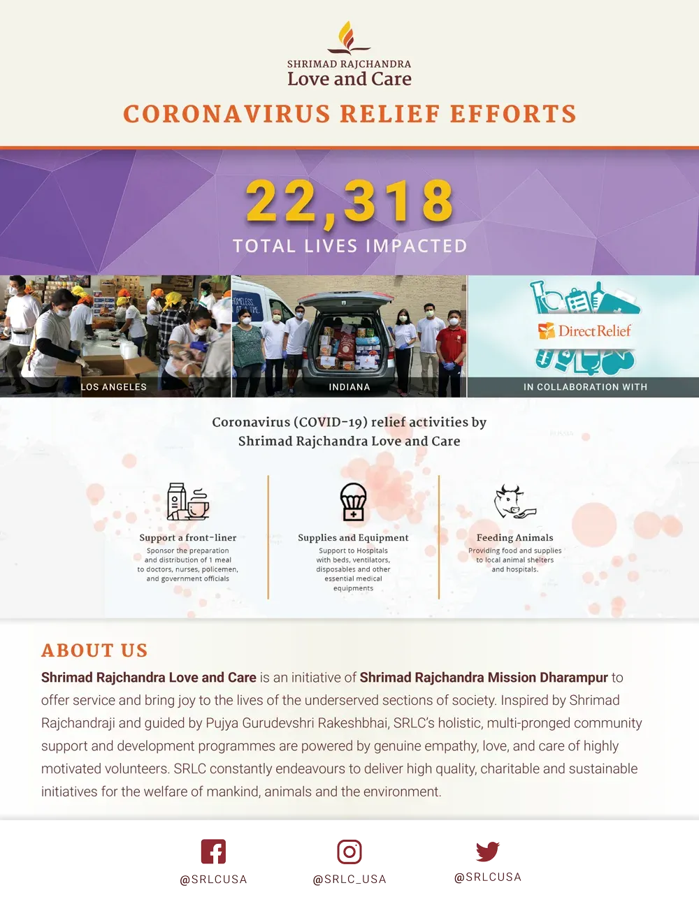 SR Love & Care flyer