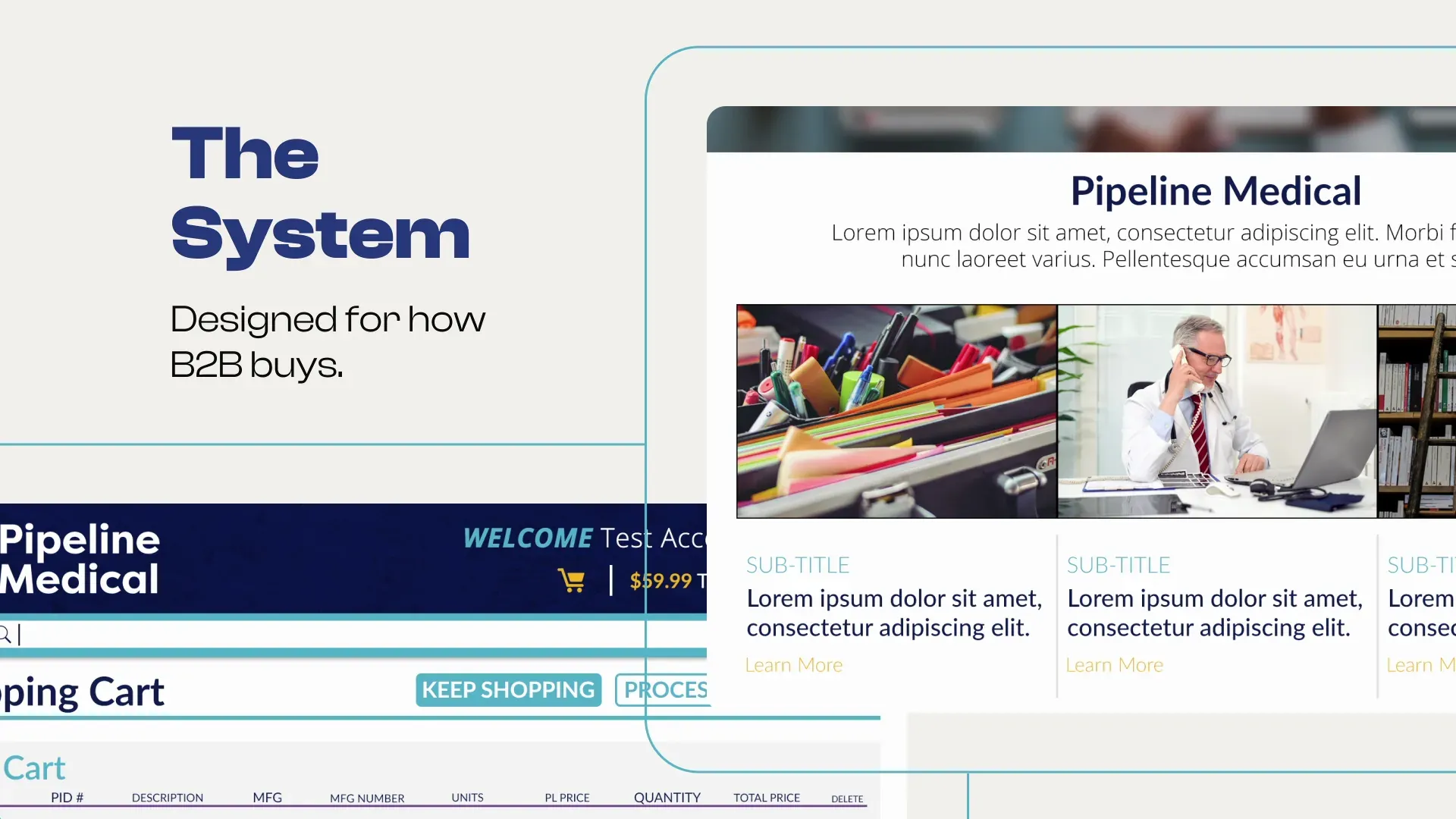 Pipeline Medical brand and marketplace