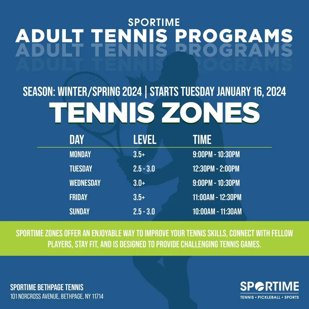 SPORTIME tennis social